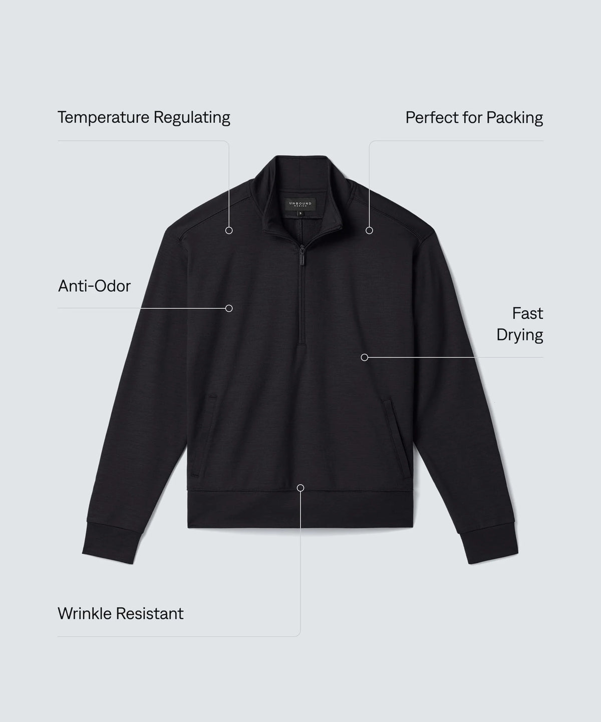 Women's Merino Transit Quarter Zip