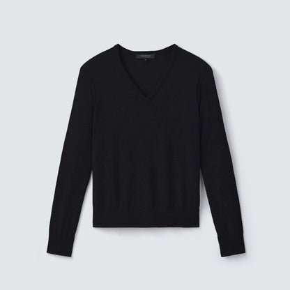Women's Merino V-Neck Sweater