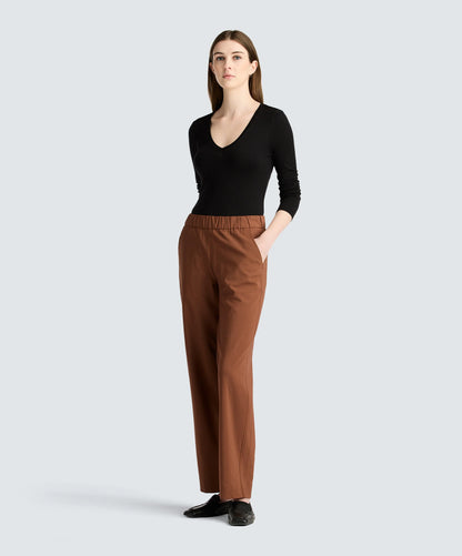 Women's Slim Merino Long Sleeve V-Neck