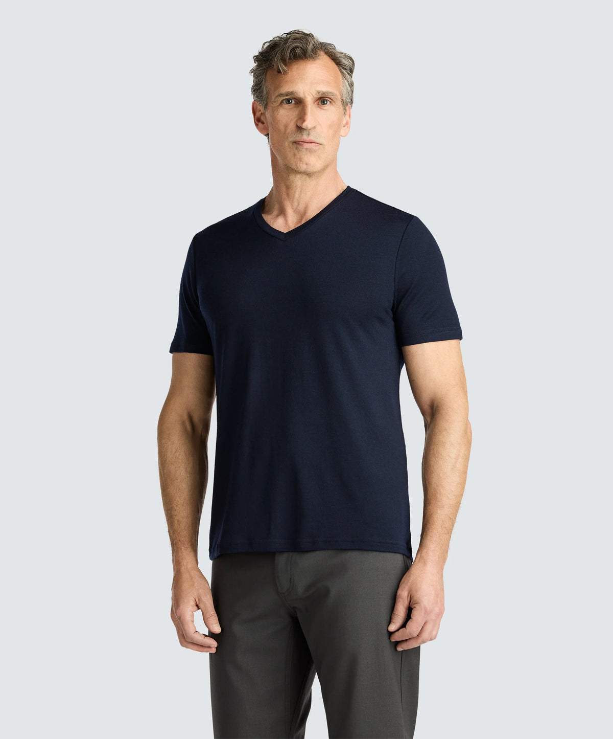 Men's Tall Merino V-Neck T-Shirt