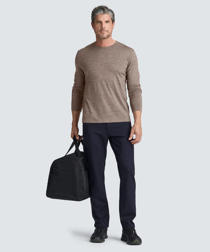Men's Long Sleeve Merino Crew