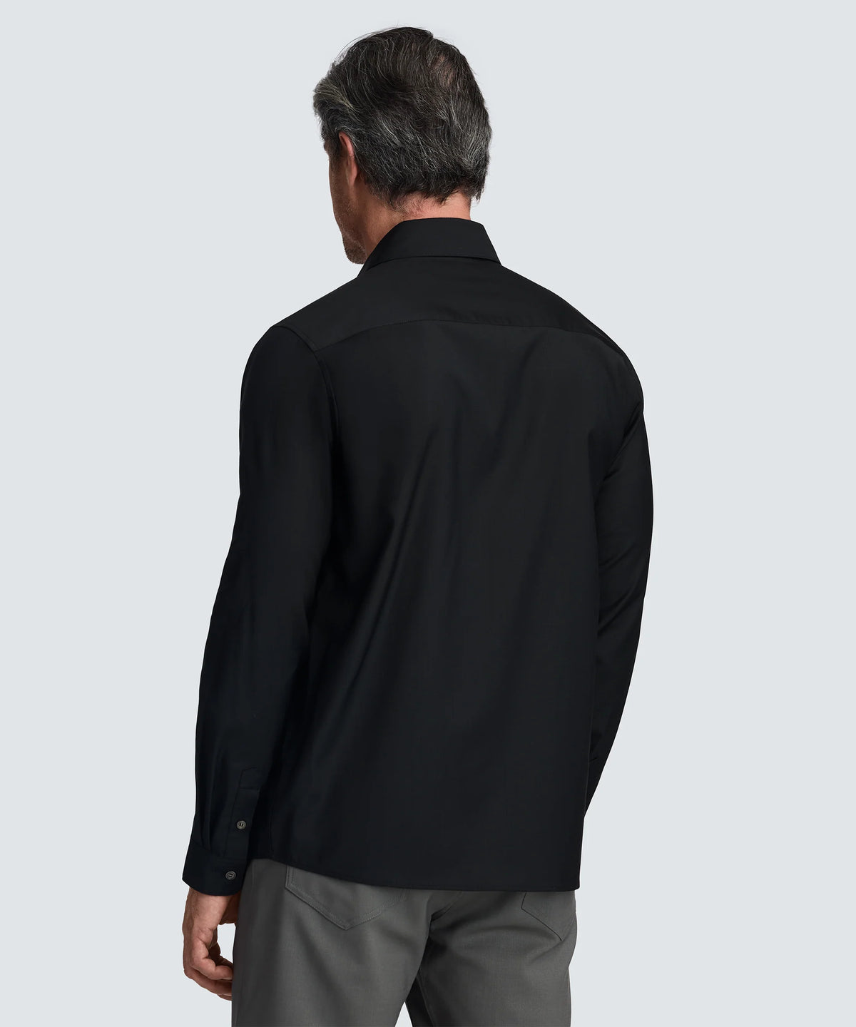 Men's Merino Poplin Button-Up