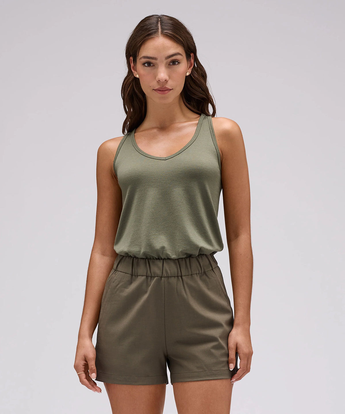 Women's Relaxed Merino V-Neck Tank