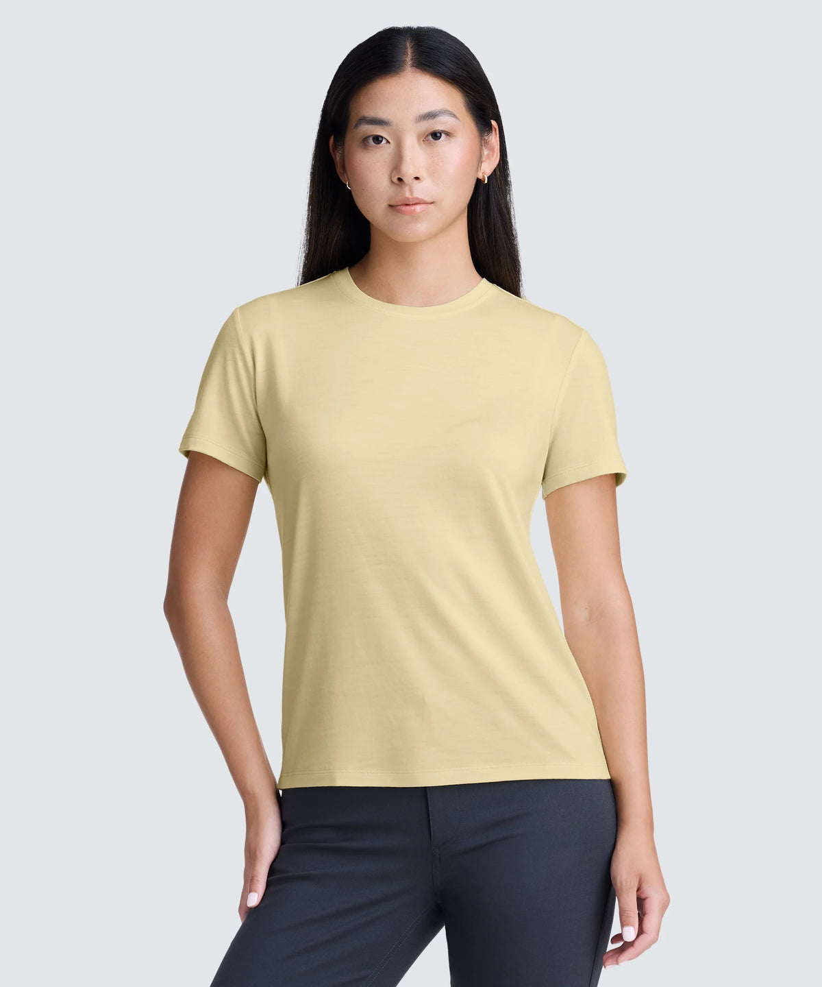 Women's Merino Crew Neck T-Shirt