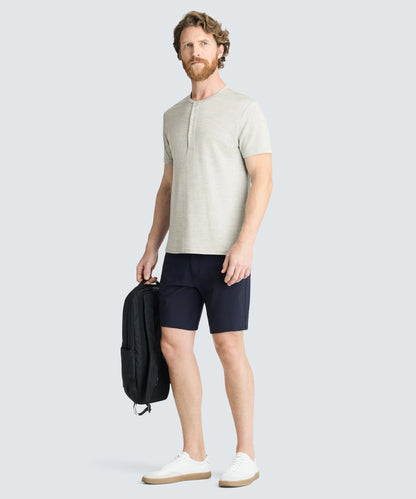 Men's Merino Short Sleeve Henley
