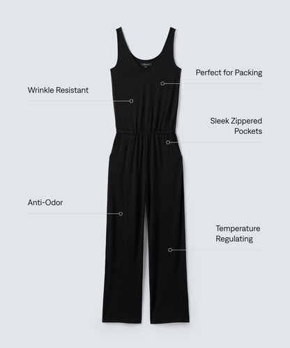 Women's Merino Travel Jumpsuit
