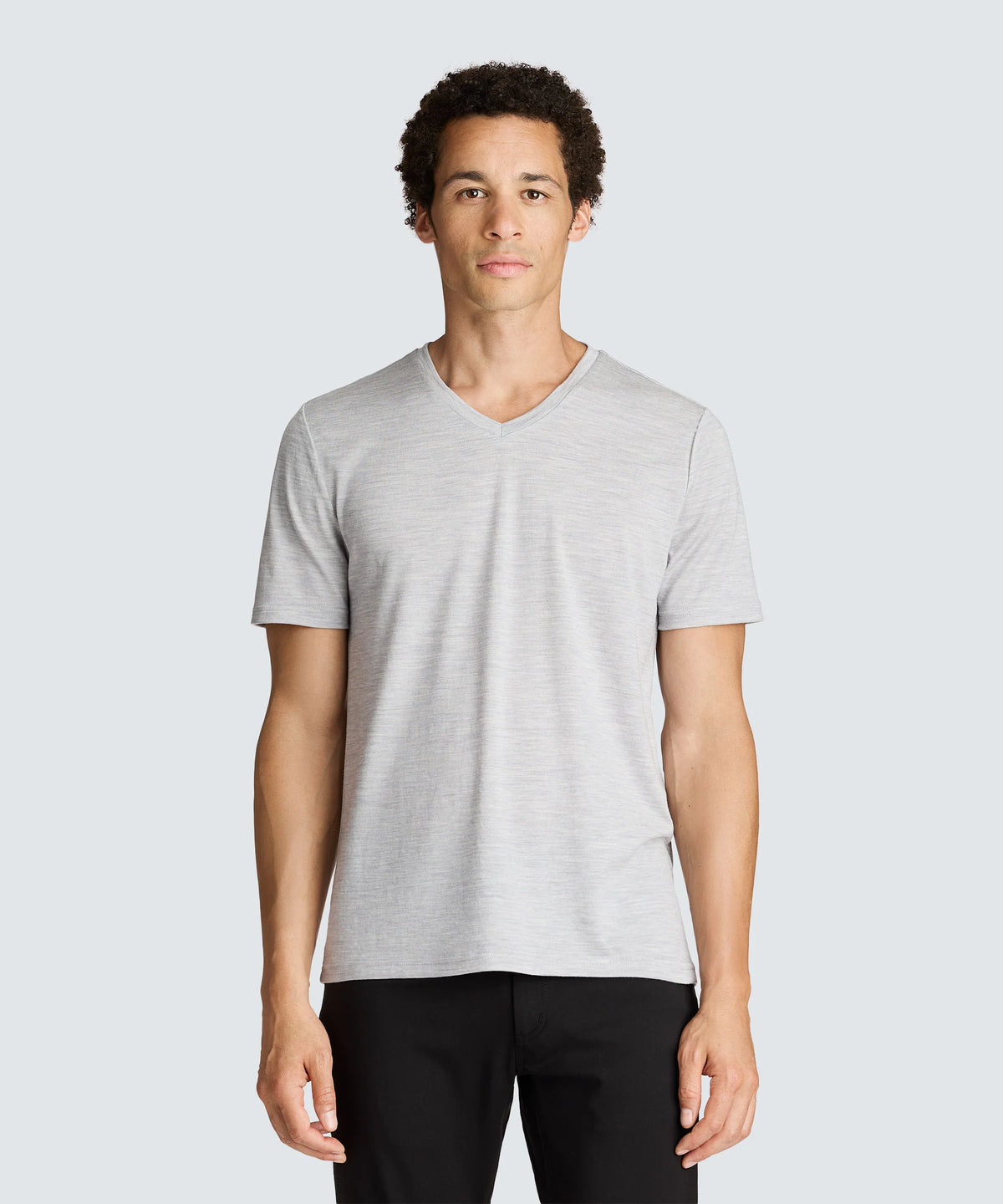 Men's Tall Merino V-Neck T-Shirt