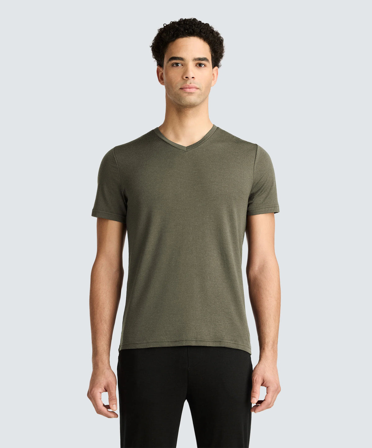 Men's Tall Merino Crew Neck T-Shirt