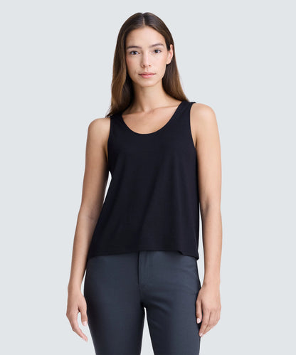 Women's Relaxed Merino Scoop Neck Tank