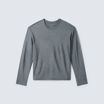 Women's Relaxed Long Sleeve Merino Crew