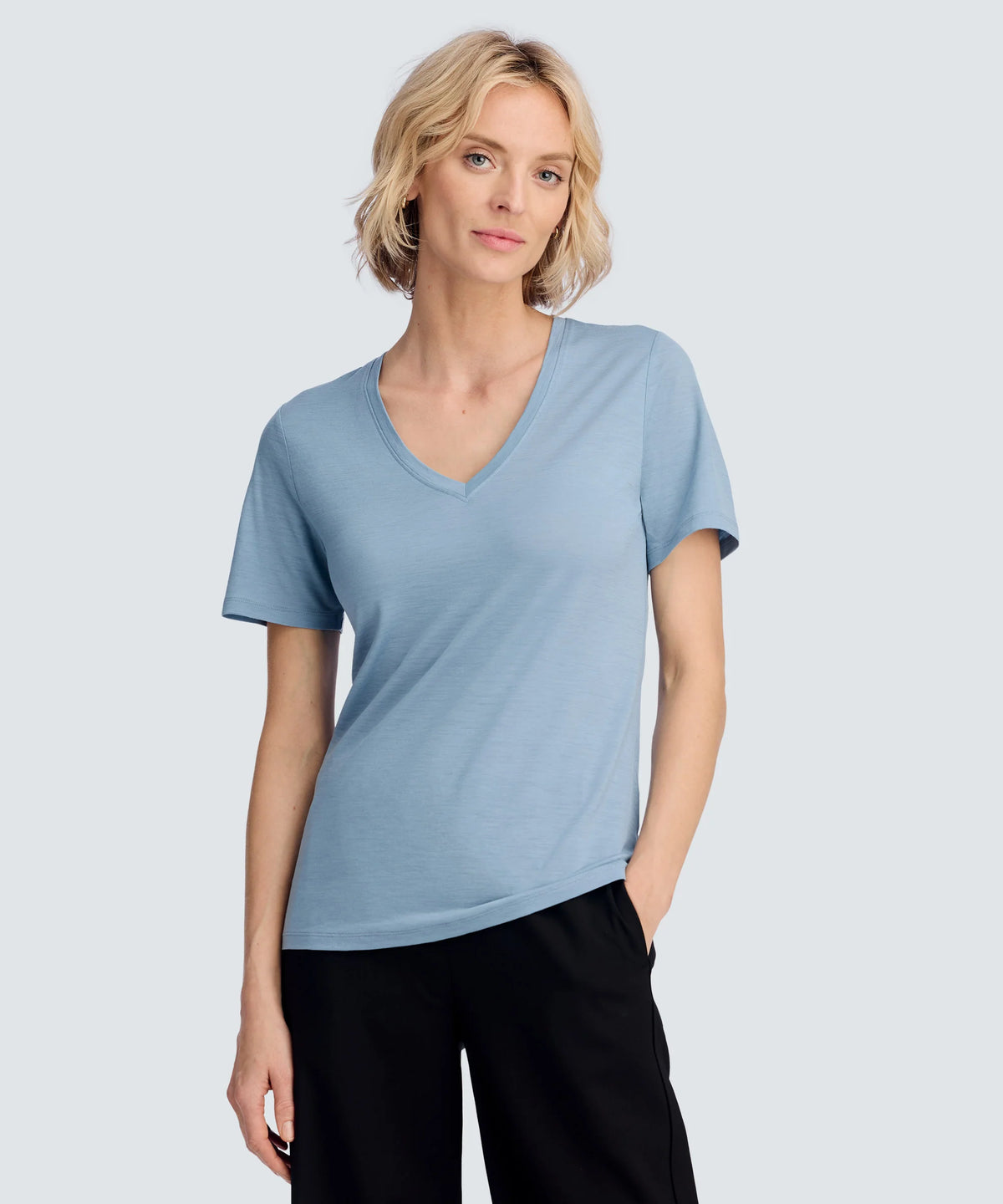 Women's Ultralight Merino V-Neck T-Shirt
