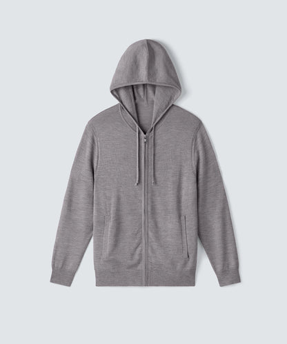 Men's Merino Knit Hoodie