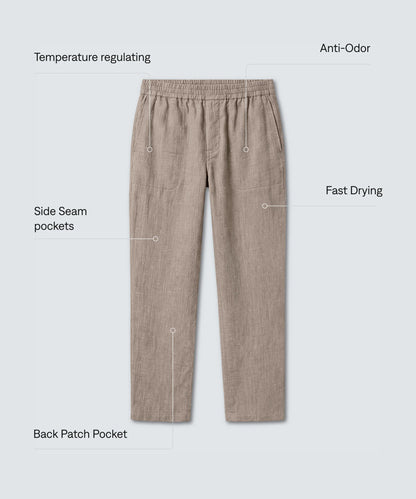 Men’s Merino Linen Beach Pants