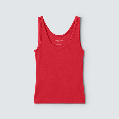 Women's Merino Rib Scoop Neck Tank