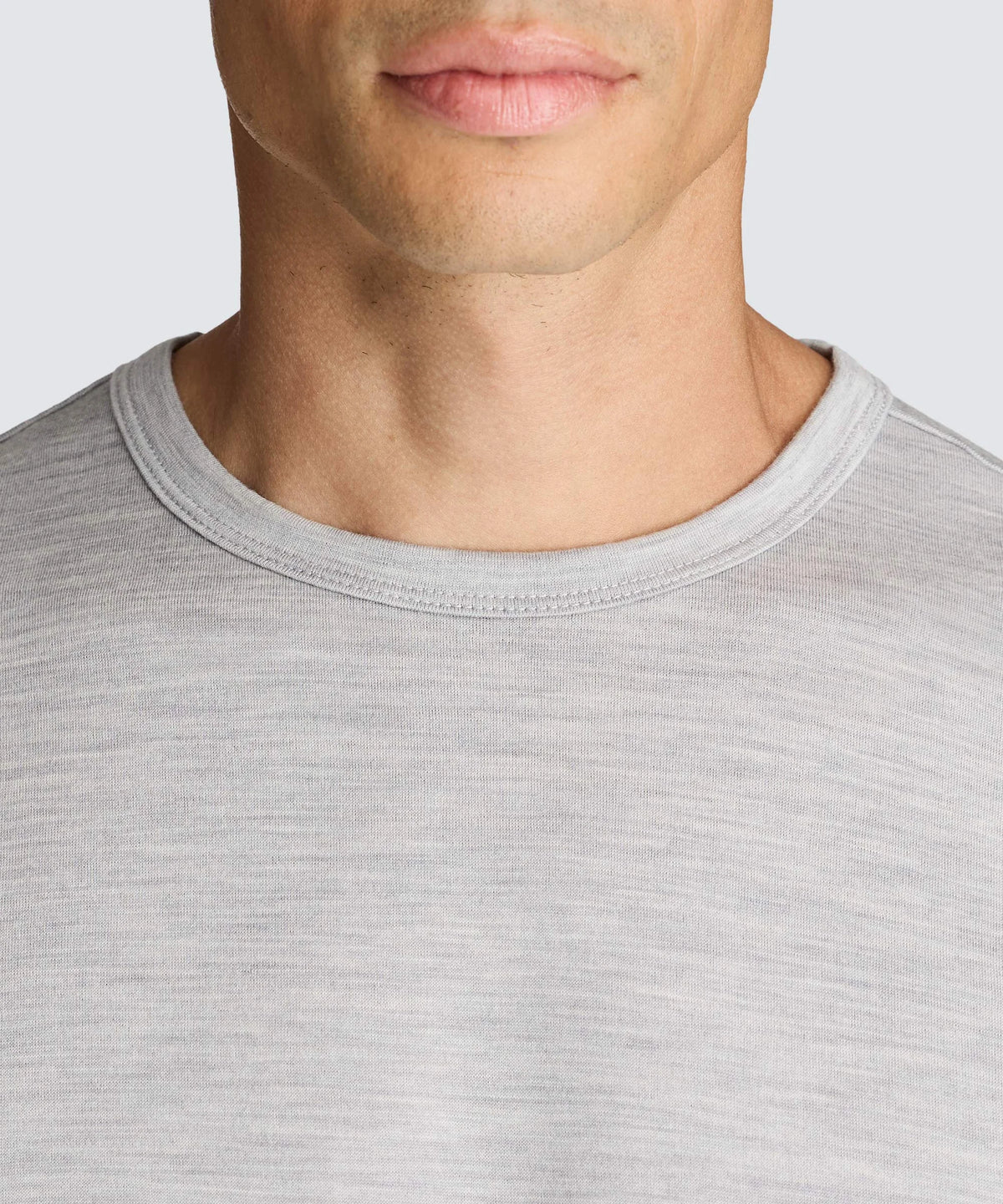Men's Tall Merino Crew Neck T-Shirt