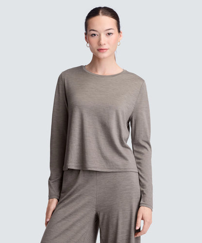 Women's Ultrafine Merino Sleep Longsleeve