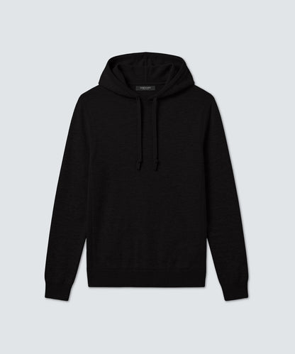 Men's Merino Knit Pullover Hoodie