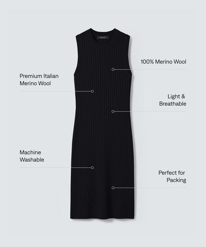 Women's Fine Knit Merino Dress