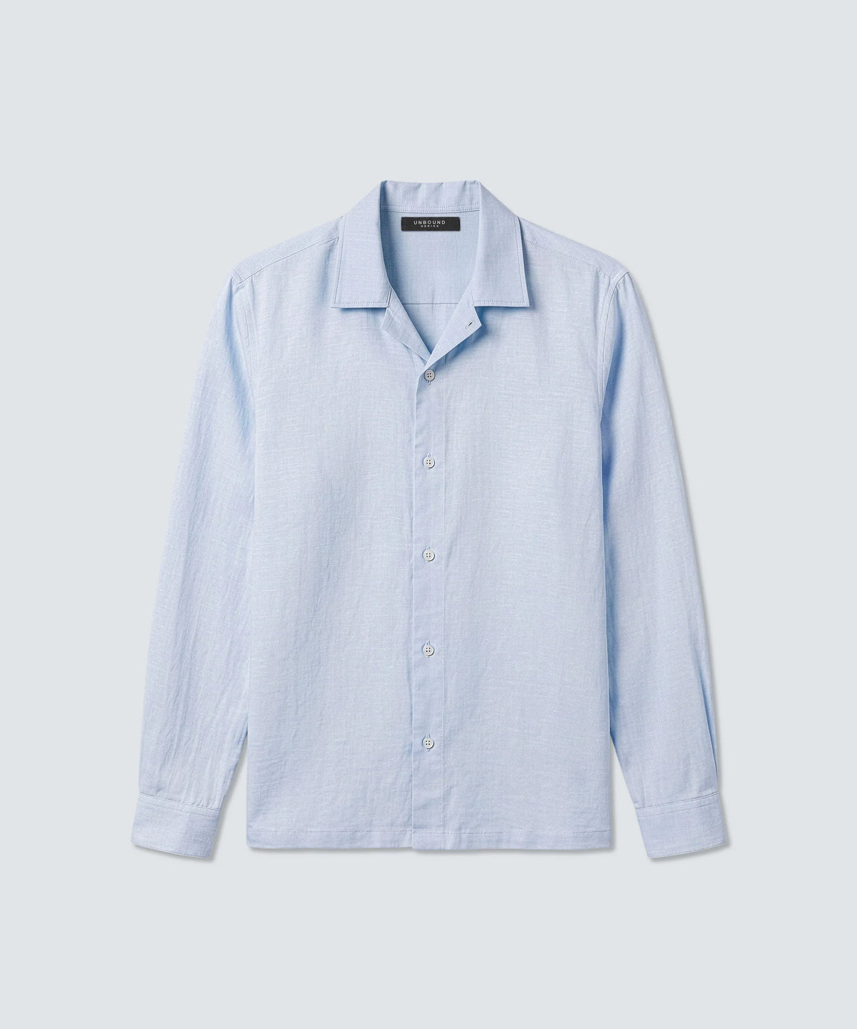 Men's Merino Linen Button-Up