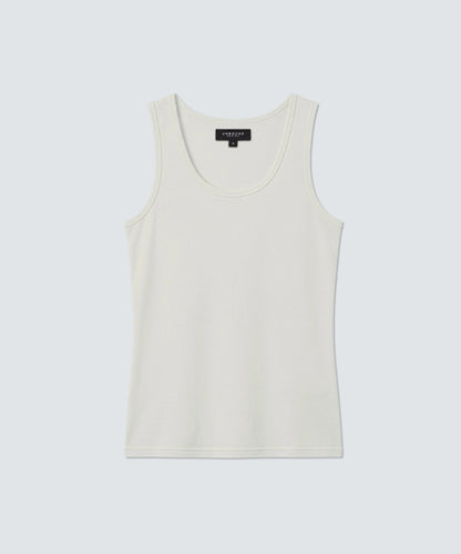 Women's Merino Rib Scoop Neck Tank