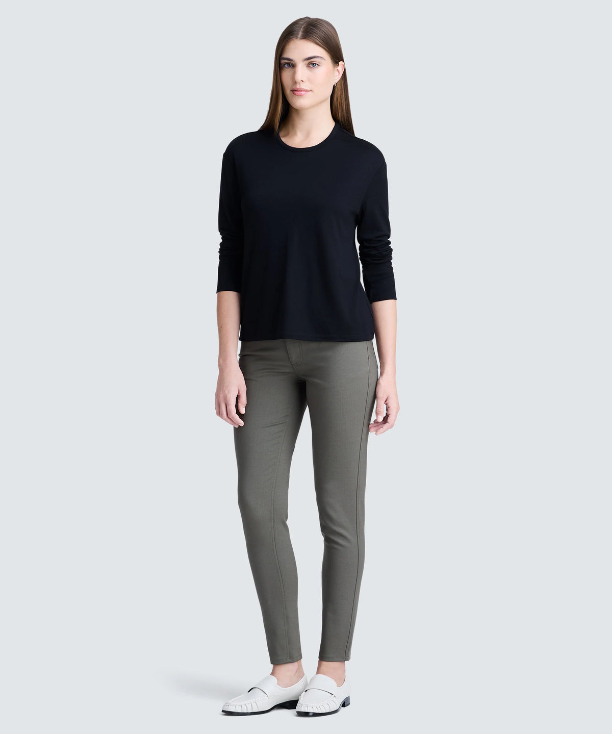 Women's Relaxed Long Sleeve Merino Crew