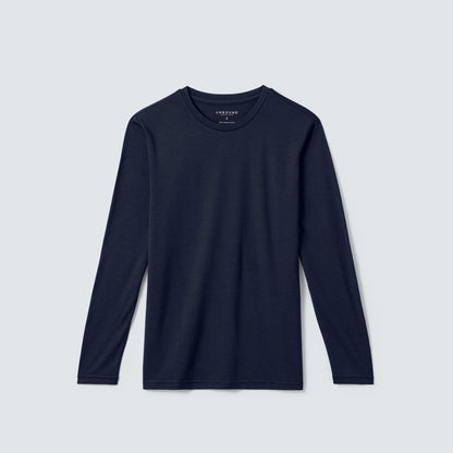 Men's Tall Long Sleeve Merino Crew