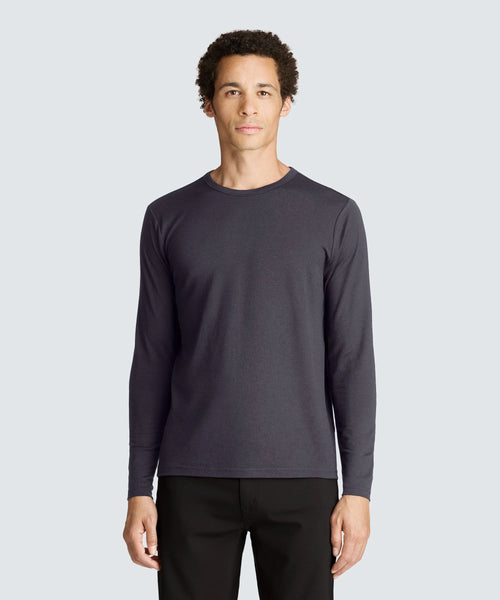 Men's Tall Long Sleeve Merino Crew