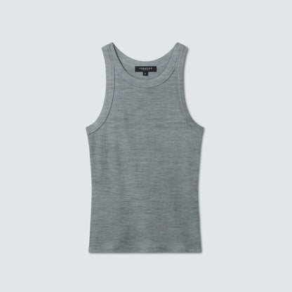 Women's Merino Rib Racer Tank