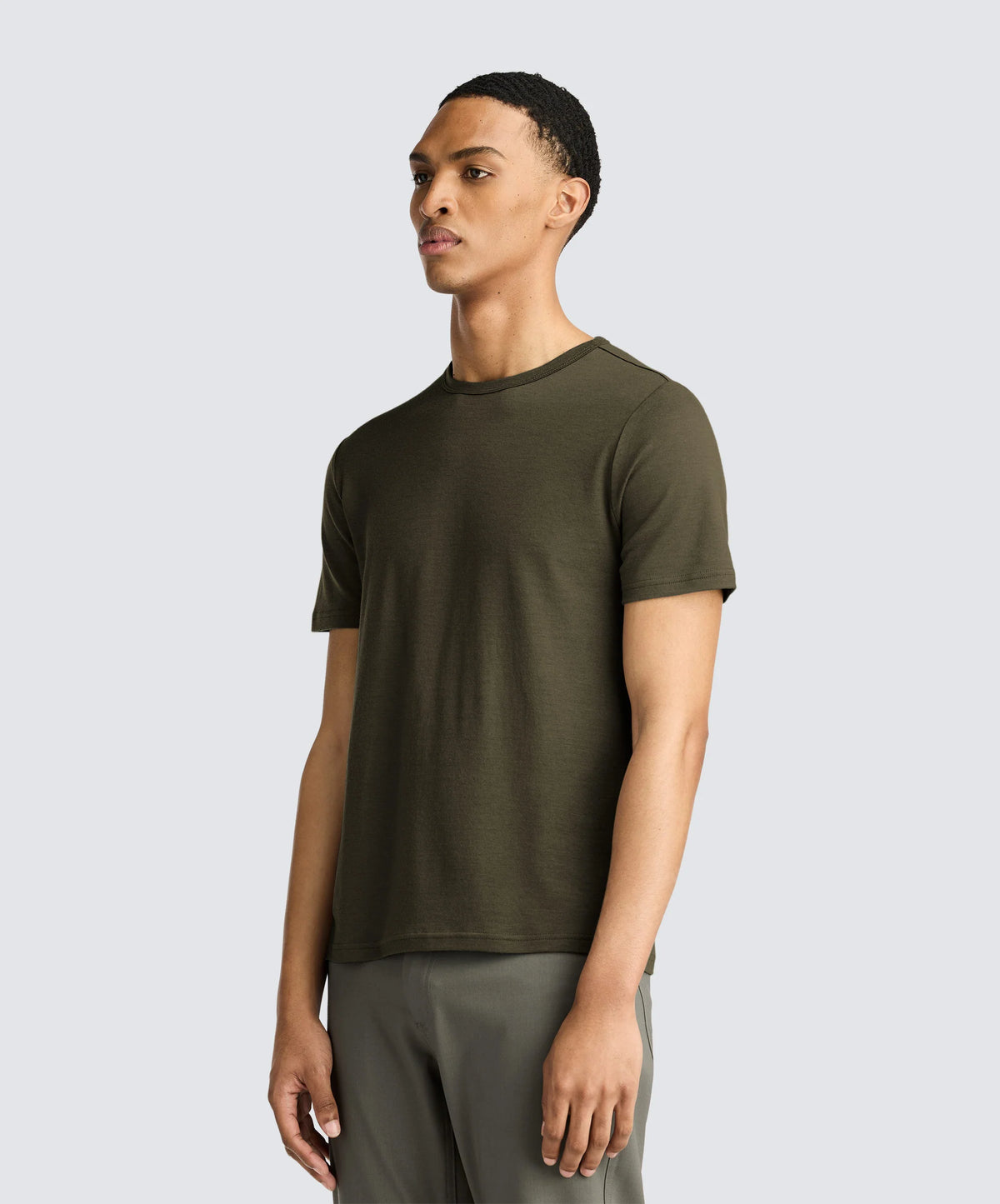 Men's Merino Crew Neck T-Shirt